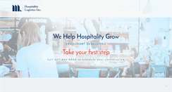 Desktop Screenshot of hospitalitylogisticsinc.com